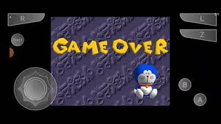 Game Over Doraemon Nobita to Mittsu no Seireiseki N64 [upl. by Idissac]