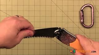 Silky PocketBoy 170mm Folding Saw  TreeStuffcom 360 View [upl. by Reginnej708]