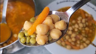 🔴DELICIOSO GUISO EN 10 MINUTOS CON UN BOTE DE GARBANZOS COCIDOS ✅️ lo hago 3 veces por SEMANA💥 [upl. by Jodi796]