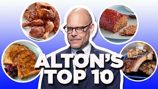 Alton Browns Top 10 Recipe Videos  Good Eats  Food Network [upl. by Damle]