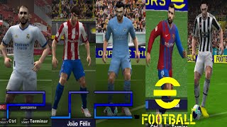 eFOOTBALL PES 2022 KITS Parte 4 [upl. by Skipton673]