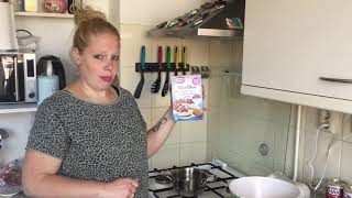 Mon Chou taart met bodem van kandij koekjes met Juf Chantal [upl. by Indyc]