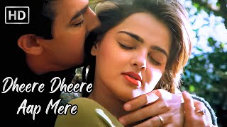 Dheere Dheere Aap Mere  Aamir Khan Mamta Kulkarni  Udit Narayan Romantic Love Songs  Baazi Songs [upl. by Adnahsor177]