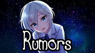 Ava Max  Rumors Nightcore With Lyrics  Just4Fun [upl. by Ardnic477]