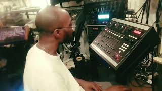 Lewis Parker making Beat on Rossum SP1200 with Emu E4 Ultra 6400 [upl. by Iam]