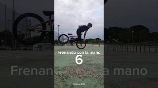 6 formas de levantar la rueda de atras ✅ shorts bmx facil trucos salto skatepark [upl. by Eras388]