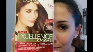 Excellence Crème 515 de lOréal  sérum protecteurembout peigne [upl. by Ellehcsar]