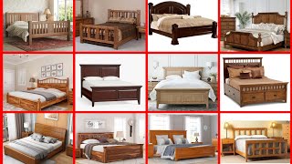 new and beautiful collection wooden bed designs  mix decore [upl. by Trini]