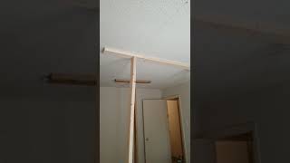 Fix a falling ceiling the easy way [upl. by Ahsema116]