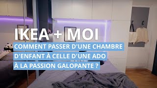 Transformer une chambre d’enfant en chambre d’ado  IKEA  MOI [upl. by Obie]