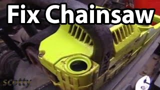 How To Fix a Chainsaw [upl. by Melac]