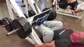 Leg press technique for quad sweep [upl. by Serrano]