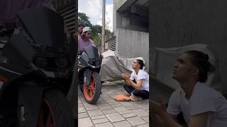 Ktm hayabusa lover best uman sayyed attitude funny viral video 😎😎😎😎 shorts youtubeshorts [upl. by Anirehs]