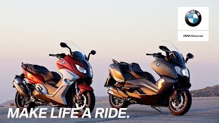 IN THE SPOTLIGHT The new BMW C 650 Sport and the new BMW C 650 GT [upl. by Ahsirahc]