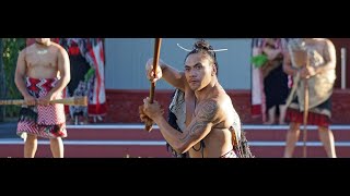 Wero Pōwhiri welcome ceremony  New Zealand [upl. by Nylekcaj]