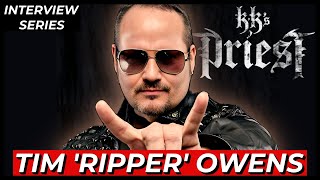 Tim quotRipperquot Owens Interview on Judas Priest amp KK Downing Cheesy Lyrics PANTERA DiAnno amp more [upl. by Suravaj558]