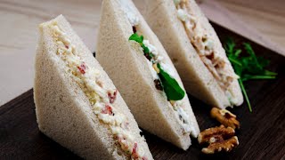 LOS 3 SANDWICHES FRIOS imprescindibles para tus fiestas [upl. by Shuma]