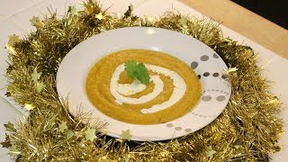 Homemade Winter Soup  Vegetable Soup Recipe  12 Bakes of Christmas 2018 Day 8 [upl. by Johnathan600]