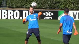 FC Schalke 04 Goalkeeper Trainingseinheit [upl. by Cardon78]