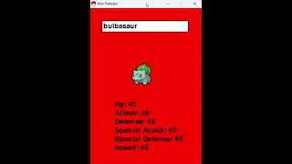 PythonPygame Pokedex [upl. by Sears678]