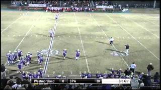 Football Playoffs CPA 110 vs Westmoreland 92 [upl. by Erskine]