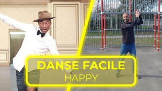 HAPPY  Pharell Williams  Danse  chorégraphie FACILE pour un flashmob CLASSIQUE et POPULAIRE [upl. by Scammon]