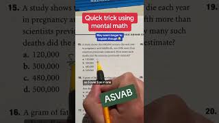 ASVAB Arithmetic Reasoning 15 explained [upl. by Currey441]