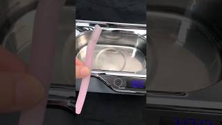 How to keep eyebrow razor sharp with ultrasonic cleaner [upl. by Virgil]