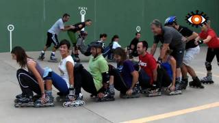 Patinaje en linea Master Class Parte 57 Formas juegos [upl. by Assirehc]