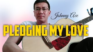 Pledging My Love By Johnny Ace  Cover Guitar Chords Lyrics [upl. by Elyod]