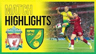 HIGHLIGHTS  Liverpool 41 Norwich City [upl. by Rawdan]