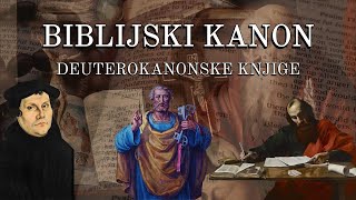 Biblijski kanon  deuterokanonske knjige  apokrifne knjige Sveto pismo [upl. by Ahsiuq]