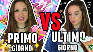 PRIMO GIORNO DI SCUOLA VS ULTIMO GIORNO DI SCUOLA [upl. by Ttenrag]