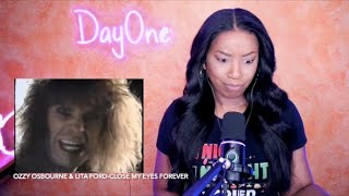 Ozzy Osbourne amp Lita Ford  Close My Eyes Forever 1989 Duets Of The 80s DayOne Reacts [upl. by Eustatius17]