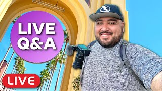 🔴 LIVE STREAM Lets Chat Theme Parks amp Disney Cruising Live QampA [upl. by Iridissa301]