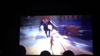 SpiderMan e3 Sony press conference movie theaters crowd reaction 2016 [upl. by Euqenimod785]