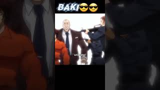 Baki Became unchained👀😲Baki Hanmq anime animemoments baki [upl. by Eenad]