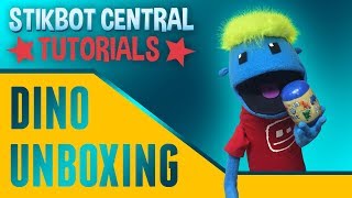 Stikbot Tutorials 🦕  EPIC Stikbot Dino Unboxing [upl. by Marris]