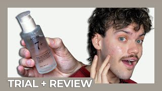 anua 7 rice ceramide hydrating barrier serum  trial  review [upl. by Dionisio902]