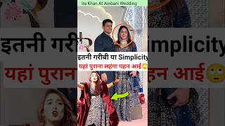 Ira Khan Wear Old Lengha In Ambani Wedding [upl. by Elazaro]