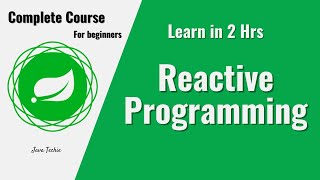 Spring Boot  Reactive Programming Complete Tutorials for Beginners  JavaTechie [upl. by Cutler637]