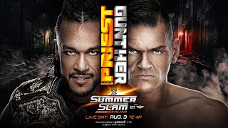 WWE 2K24 Damian Priest vs Gunther SummerSlam Highlights [upl. by Haase]