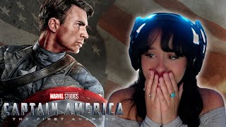 Marvel Makes Me Emotional  Captain America The First Avenger REACTION  First Time Watching [upl. by Yacano35]