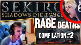 Sekiro Funny Rage compilation sekiro deaths funny moments highlights and streamer 2 [upl. by Dielle]