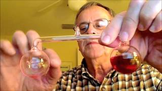 Demonstration of Distillation Using a Hand Boiler Horizontal [upl. by Ettari]