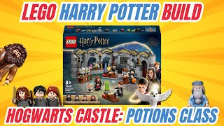 LEGO BUILD  Hogwarts Castle Potions Class 76431  LEGO Harry Potter Build [upl. by Laurice659]