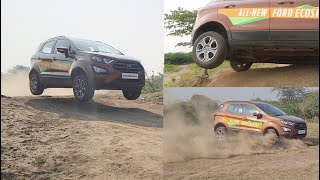 ecosport off road test  ecosport off road capability  ford ecodport [upl. by Nylirek]