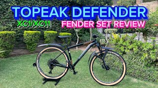 Topeak Defender  XC1XC11  Fender Set  Review [upl. by Analad]