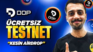 Ücretsiz DOP Testnet Katılımı  Kesin Airdrop [upl. by Alita71]