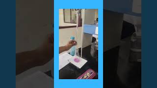 chemistryexperiment determination of alkalinity in given water sample by neutraltitration [upl. by Anairt]